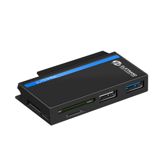 ROCKETEK RT-SGO727 USB 3.0 + USB 2.0 + Micro USB Interface Hub for Microsoft Surface Go, with 2 TF Card & SD Card Slots - USB 3.0 HUB by ROCKETEK | Online Shopping South Africa | PMC Jewellery | Buy Now Pay Later Mobicred