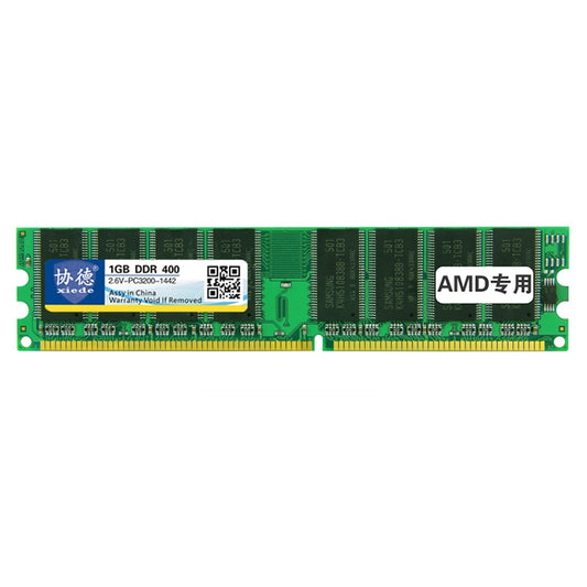 XIEDE X004 DDR 400MHz 1GB General AMD Special Strip Memory RAM Module for Desktop PC - RAMs by XIEDE | Online Shopping South Africa | PMC Jewellery | Buy Now Pay Later Mobicred