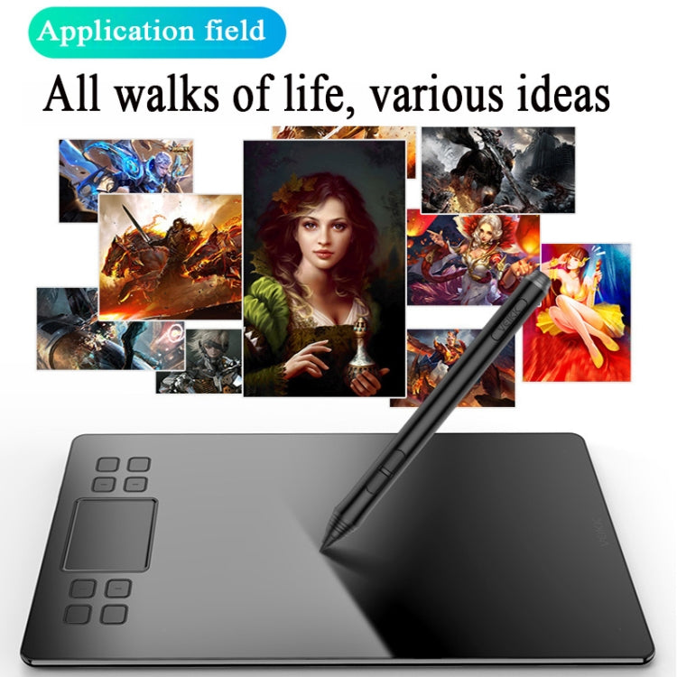 VEIKK A50 10x6 inch 5080 LPI Smart Touch Electronic Graphic Tablet, with Type-c Interface - free shipping - PMC TechLife - Order now!