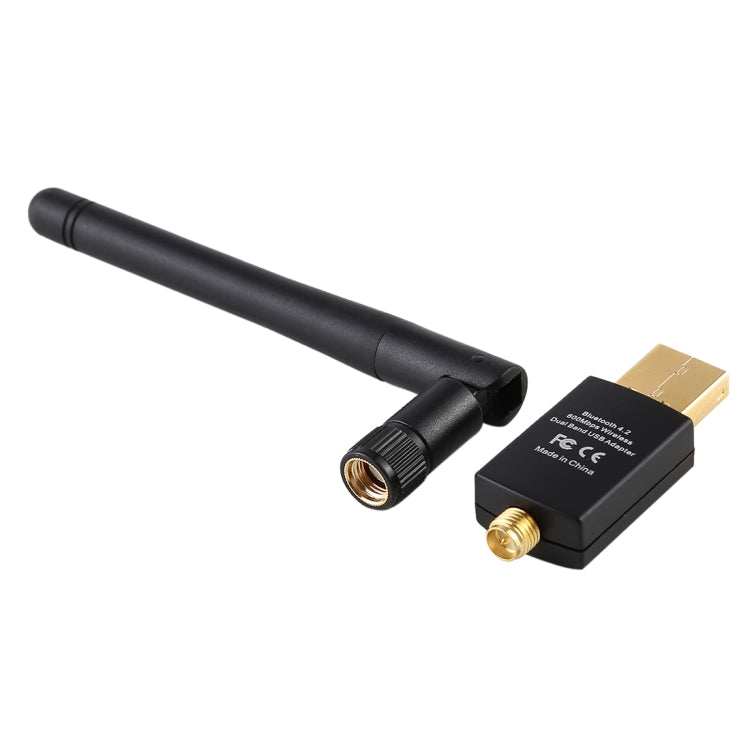 EDUP EP-AC1661 2 in 1 Bluetooth 4.2 + Dual Band 11AC 600Mbps High Speed Wireless USB Adapter WiFi Receiver - free shipping - PMC Jewellery - Order now!