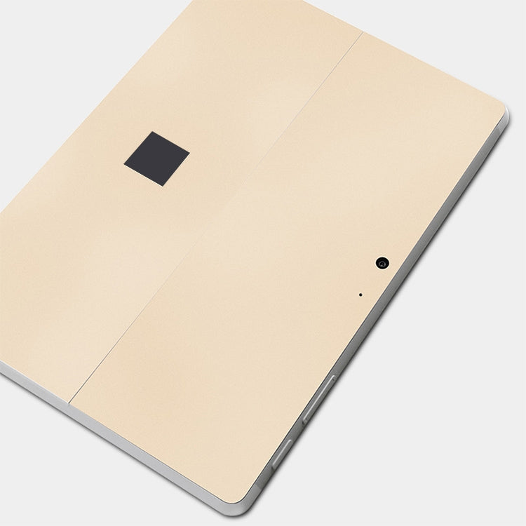 Tablet PC Shell Protective Back Film Sticker for Microsoft Surface Pro 3 (Gold) - Screen & Keyboard Cover by PMC TechLife | Online Shopping South Africa | PMC TechLife | Buy Now Pay Later Mobicred