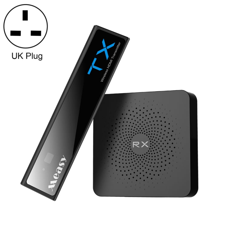 Measy W2H MAX FHD 1080P 3D 60Ghz Wireless Video Transmission HD Multimedia Interface Extender Receiver And Transmitter, Transmission Distance: 30m(UK Plug) - Set Top Box & Accessories by Measy | Online Shopping South Africa | PMC Jewellery | Buy Now Pay Later Mobicred