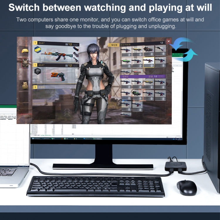 C-HD019 USB-C / Type-C Full-featured Bidirectional Switch Supports 8K HD Display - USB HUB by PMC Jewellery | Online Shopping South Africa | PMC Jewellery | Buy Now Pay Later Mobicred