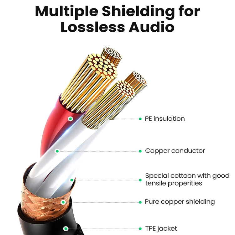 10m 3-Pin XLR Male to XLR Female MIC Shielded Cable Microphone Audio Cord - Microphone Audio Cable & Connector by PMC Jewellery | Online Shopping South Africa | PMC Jewellery | Buy Now Pay Later Mobicred