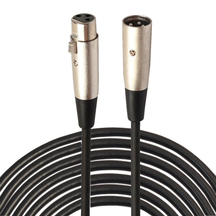 15m 3-Pin XLR Male to XLR Female MIC Shielded Cable Microphone Audio Cord - Microphone Audio Cable & Connector by PMC Jewellery | Online Shopping South Africa | PMC Jewellery | Buy Now Pay Later Mobicred