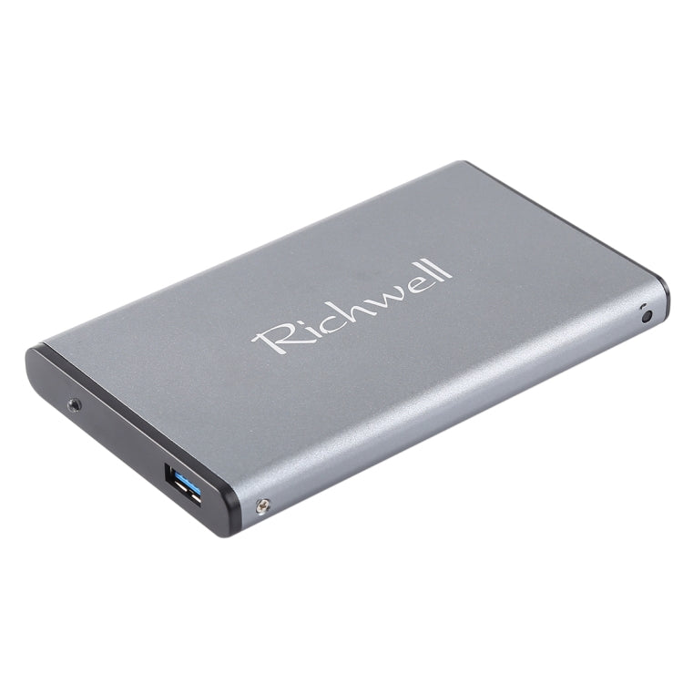 Richwell SATA R2-SATA-2TB 2TB 2.5 inch USB3.0 Super Speed Interface Mobile Hard Disk Drive(Grey) - External Hard Drives by Richwell | Online Shopping South Africa | PMC Jewellery | Buy Now Pay Later Mobicred