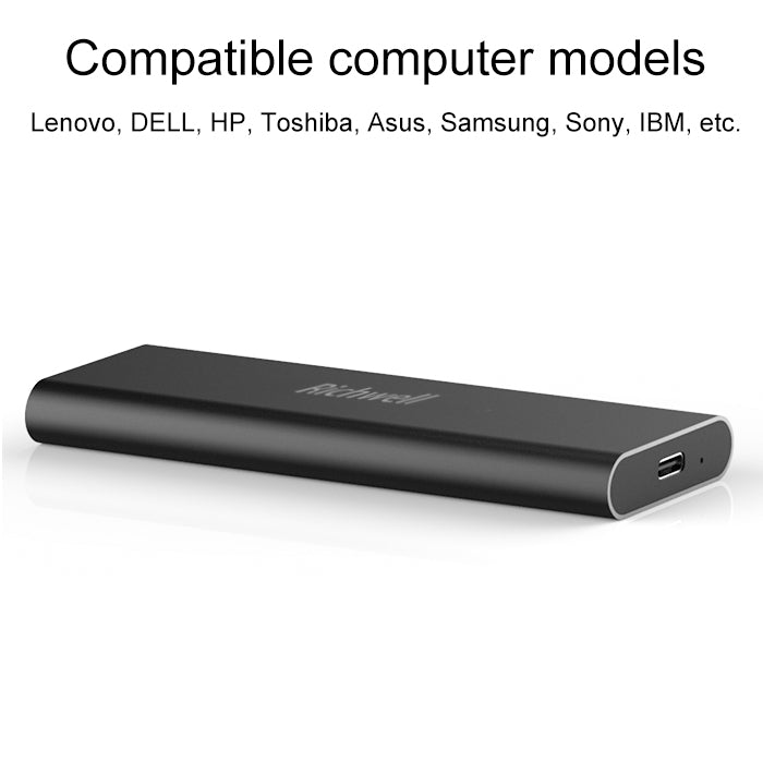 Richwell SSD R280-SSD-480GB 480GB Mobile Hard Disk Drive for Desktop PC(Black) - External Solid State Drives by Richwell | Online Shopping South Africa | PMC Jewellery | Buy Now Pay Later Mobicred