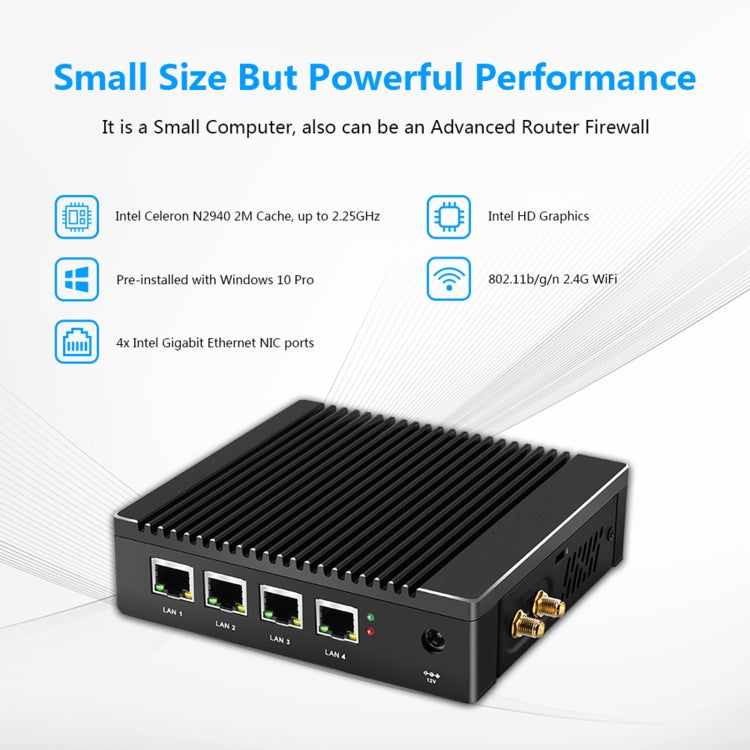 K660G4 Windows and Linux System Mini PC, Intel Celeron Processor N2840 Quad-Core 2M Cache,1.83GHz, up to 2.25GHz, 2GB RAM + 32GB SSD - Windows Mini PCs by PMc TechLife | Online Shopping South Africa | PMc TechLife | Buy Now Pay Later Mobicred