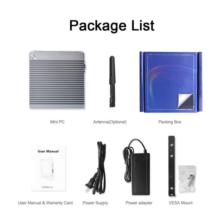 K660S Windows and Linux System Mini PC without Memory & SSD & WiFi, Intel Celeron Processor N2840 Quad-Core 1.83- 2.25GHz - Windows Mini PCs by PMC TechLife | Online Shopping South Africa | PMC TechLife | Buy Now Pay Later Mobicred