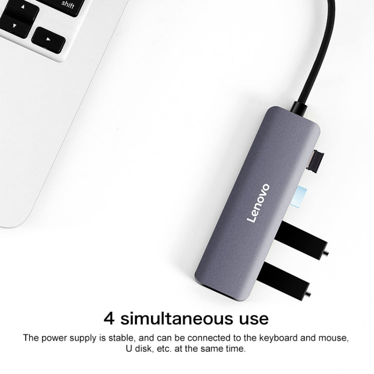 Lenovo U04 4 In 1 USB 3.0 Multi-port Converter Splitter Hub - USB HUB by Lenovo | Online Shopping South Africa | PMC Jewellery | Buy Now Pay Later Mobicred