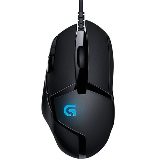 Logitech G402 USB Interface 8-keys 4000DPI Five-speed Adjustable High-speed Tracking Wired Optical Gaming Mouse, Length: 2m (Black) - Wired Mice by Logitech | Online Shopping South Africa | PMC Jewellery | Buy Now Pay Later Mobicred