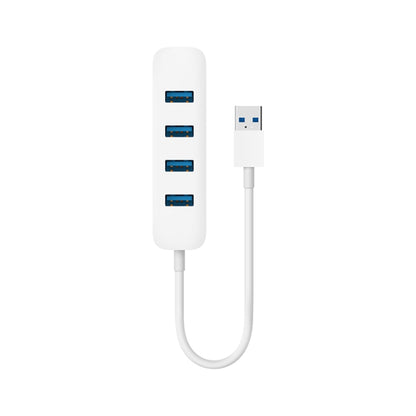 Original Xiaomi 4 Ports USB3.0 Hub with Stand-by Power Supply Interface USB Hub Extender Extension Connector Adapter(White) - Lan Cable and Tools by Xiaomi | Online Shopping South Africa | PMC Jewellery | Buy Now Pay Later Mobicred