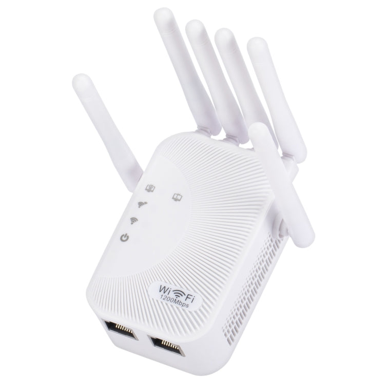 SM-011 Six-antenna 1200M Repeater WiFi Wireless Router (EU Plug) - Wireless Routers by PMC TechLife | Online Shopping South Africa | PMC TechLife | Buy Now Pay Later Mobicred