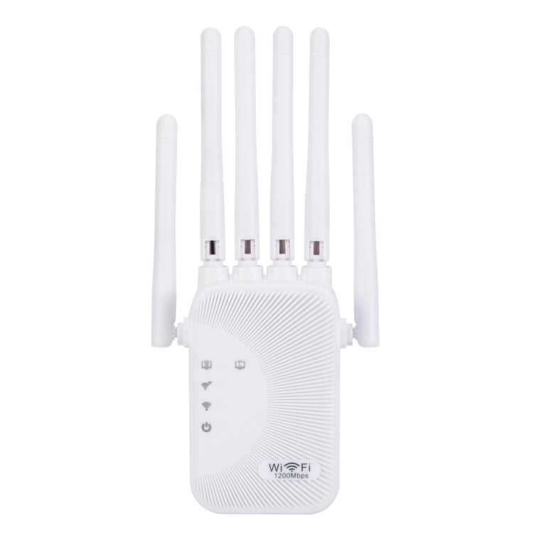 SM-011 Six-antenna 1200M Repeater WiFi Wireless Router (EU Plug) - Wireless Routers by PMC TechLife | Online Shopping South Africa | PMC TechLife | Buy Now Pay Later Mobicred
