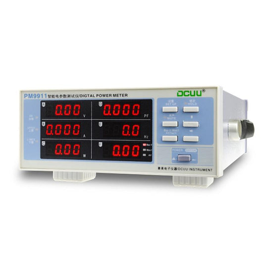 DCUU PM9911 Intelligent Electrical Parameters Measuring Instrument(EU Plug) - Current & Voltage Tester by PMC Jewellery | Online Shopping South Africa | PMC Jewellery | Buy Now Pay Later Mobicred