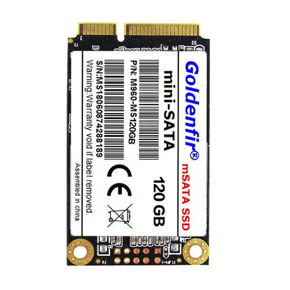 Goldenfir 1.8 inch Mini SATA Solid State Drive, Flash Architecture: TLC, Capacity: 120GB - External Solid State Drives by Goldenfir | Online Shopping South Africa | PMC Jewellery | Buy Now Pay Later Mobicred