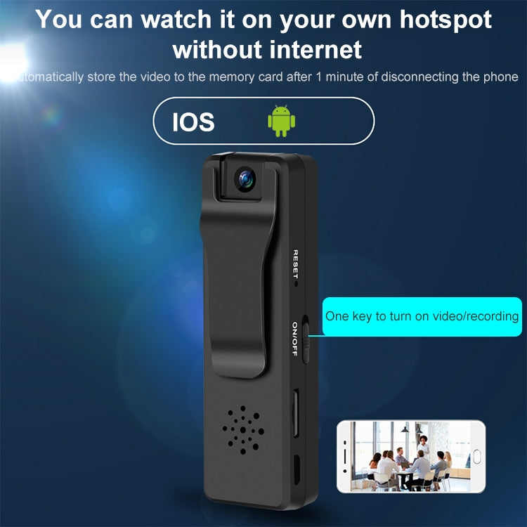 RD03 1080P HD WiFi Surveillance Camera Recorder Pen with Clip - Recording Pen by PMC TechLife | Online Shopping South Africa | PMC TechLife | Buy Now Pay Later Mobicred