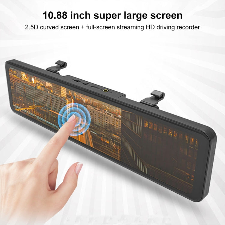 Anytek T300 Ultra HD 1080P 10.88 inch IPS Touch Screen Car DVR Driving Recorder - free shipping - PMC TechLife - Order now!