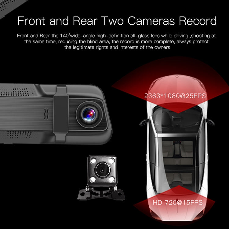 Anytek T600 Ultra HD 1080P 5.5 inch IPS Touch Screen Car DVR Driving Recorder - Car DVRs by PMC TechLife | Online Shopping South Africa | PMC TechLife | Buy Now Pay Later Mobicred