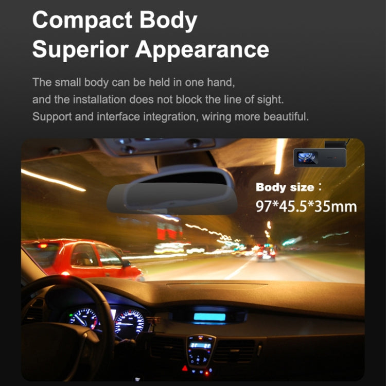 U06 2K Ultra HD Night Vision WiFi Car Driving Recorder Support Mobile APP - Car DVRs by PMC TechLife | Online Shopping South Africa | PMC TechLife | Buy Now Pay Later Mobicred