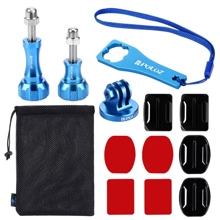PULUZ 13 in 1 CNC Metal Accessories Combo Kits (Screws + Surface Mounts + Tripod Adapter + Storage Bag + Wrench) for GoPro, Insta360, DJI and Other Action Cameras -  by PULUZ | Online Shopping South Africa | PMC TechLife | Buy Now Pay Later Mobicred