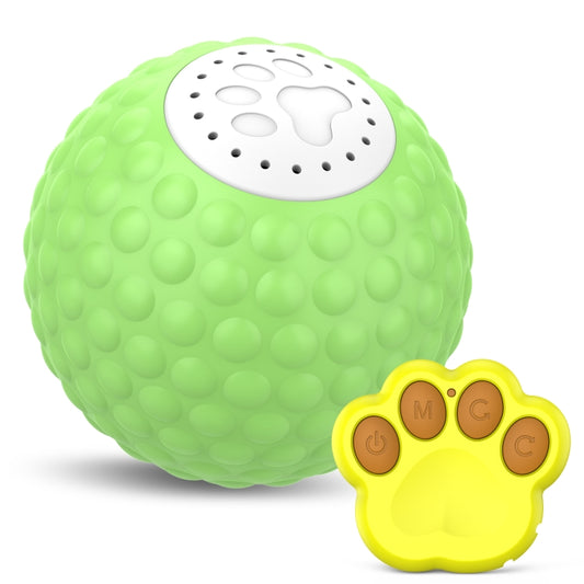 C1 5cm Intelligent Remote Control Pet Toy Cat Training Luminous Ball (Green) - Rubber Silicone Toys by PMC Jewellery | Online Shopping South Africa | PMC Jewellery | Buy Now Pay Later Mobicred