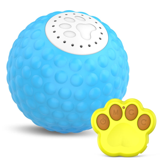 C1 5cm Intelligent Remote Control Pet Toy Cat Training Luminous Ball (Blue) - Rubber Silicone Toys by PMC Jewellery | Online Shopping South Africa | PMC Jewellery | Buy Now Pay Later Mobicred