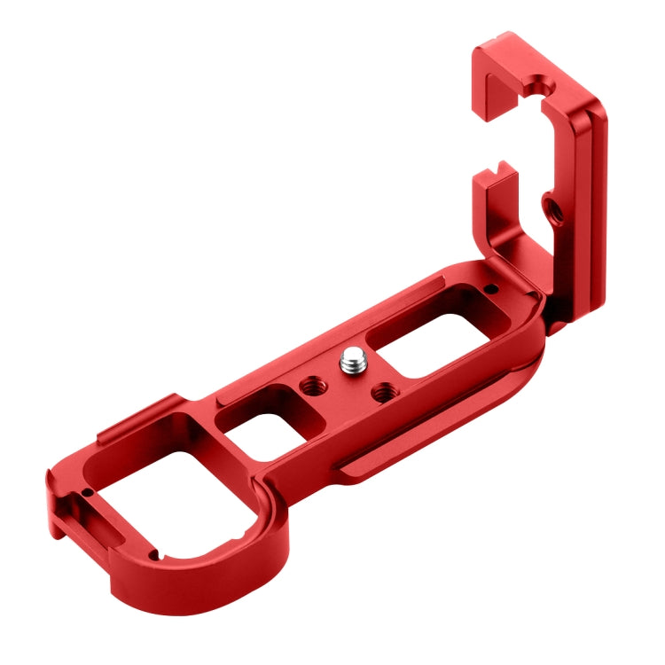 PULUZ 1/4 inch Vertical Shoot Quick Release L Plate Bracket Base Holder for Sony A7R / A7 / A7S(Red) - L-Bracket by PULUZ | Online Shopping South Africa | PMC TechLife | Buy Now Pay Later Mobicred