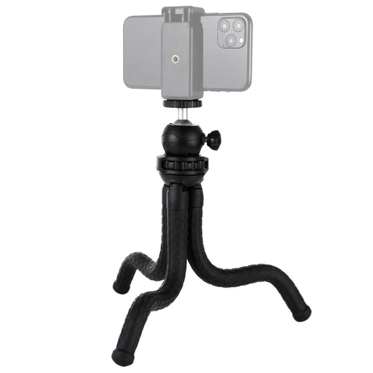 PULUZ Mini Octopus Flexible Tripod Holder with Ball Head for SLR Cameras, GoPro, Cellphone, Size:30cmx5cm - Portable Mini Tripod by PULUZ | Online Shopping South Africa | PMC Jewellery | Buy Now Pay Later Mobicred