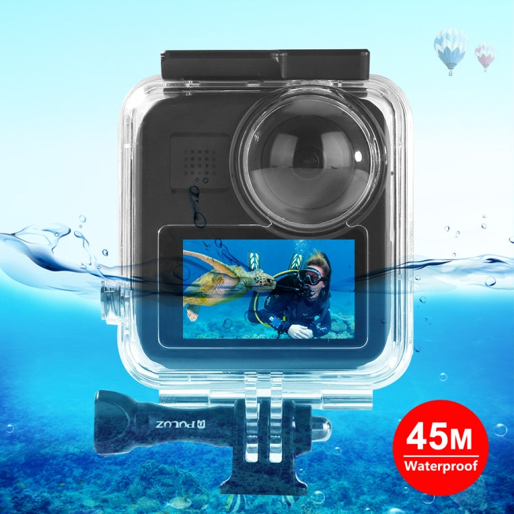 PULUZ 45m Underwater Waterproof Housing Diving Case for GoPro MAX, with Buckle Basic Mount & Screw - Waterproof Cases by PULUZ | Online Shopping South Africa | PMC TechLife | Buy Now Pay Later Mobicred
