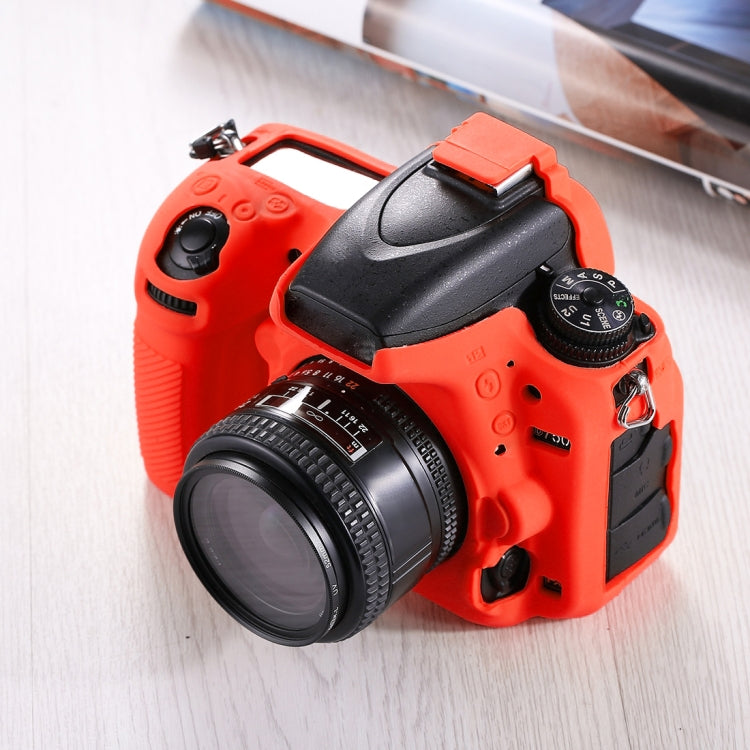 PULUZ Soft Silicone Protective Case for Nikon D750(Red) - free shipping - PMC TechLife - Order now!