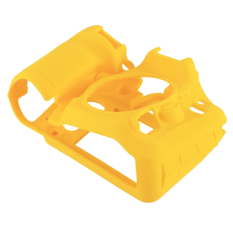 PULUZ Soft Silicone Protective Case for Nikon D7200 /D7100(Yellow) - Protective Case by PULUZ | Online Shopping South Africa | PMC Jewellery | Buy Now Pay Later Mobicred