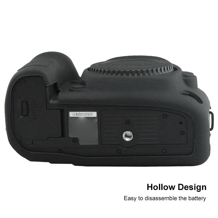 PULUZ Soft Silicone Protective Case for Canon EOS 5D Mark IV(Black) - free shipping - PMC TechLife - Order now!