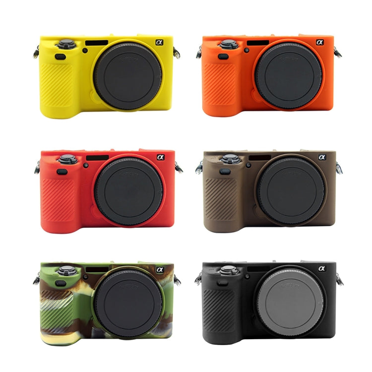 PULUZ Soft Silicone Protective Case for Sony ILCE-6500(Red) - free shipping - PMC TechLife - Order now!