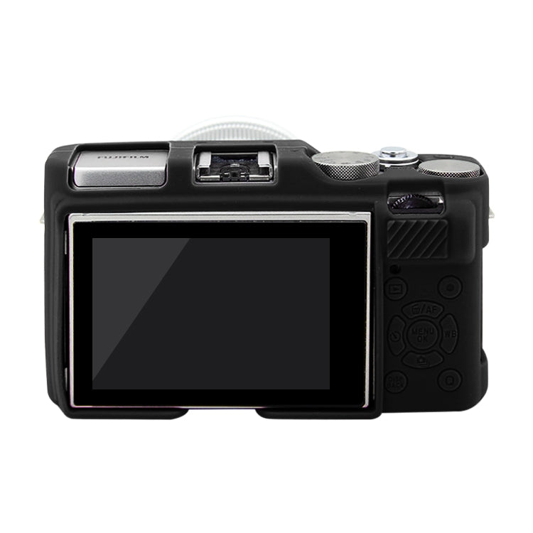 PULUZ Soft Silicone Protective Case for FUJIFILM X-A3 / X-A10(Black) - Protective Case by PULUZ | Online Shopping South Africa | PMC Jewellery | Buy Now Pay Later Mobicred