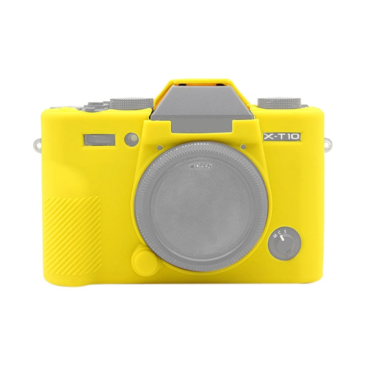 PULUZ Soft Silicone Protective Case for FUJIFILM XT10(Yellow) - Protective Case by PULUZ | Online Shopping South Africa | PMC TechLife | Buy Now Pay Later Mobicred