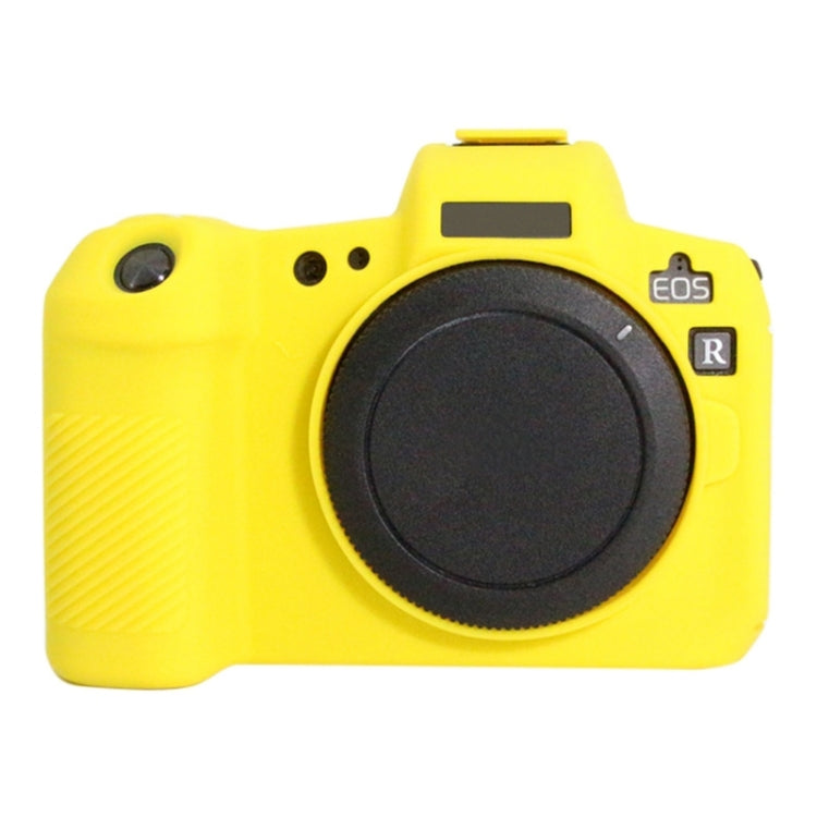 PULUZ Soft Silicone Protective Case for Canon EOS R(Yellow) - Protective Case by PULUZ | Online Shopping South Africa | PMC TechLife | Buy Now Pay Later Mobicred