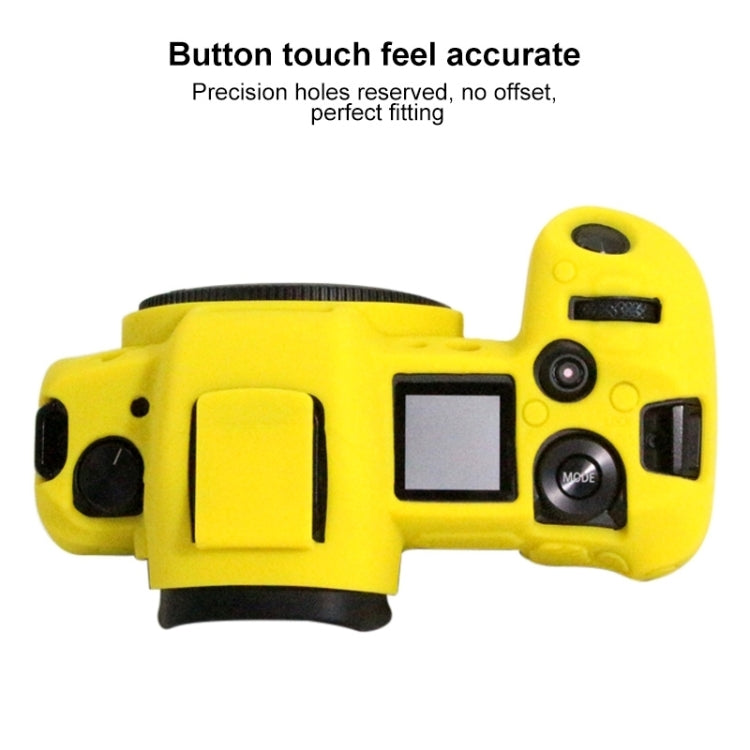 PULUZ Soft Silicone Protective Case for Canon EOS R(Yellow) - Protective Case by PULUZ | Online Shopping South Africa | PMC TechLife | Buy Now Pay Later Mobicred
