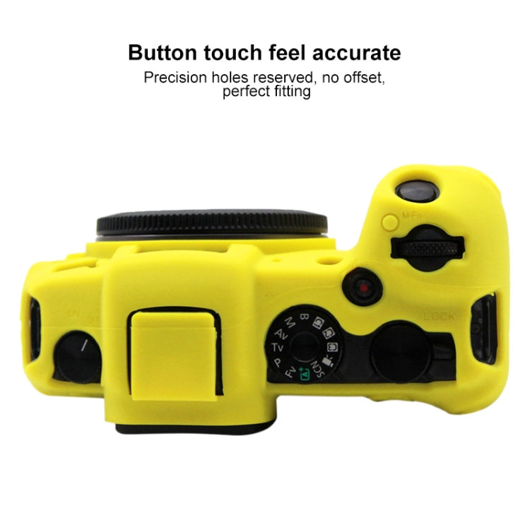 PULUZ Soft Silicone Protective Case for Canon EOS RP(Yellow) - Protective Case by PULUZ | Online Shopping South Africa | PMC Jewellery | Buy Now Pay Later Mobicred