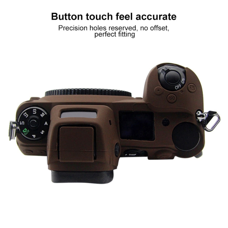 PULUZ Soft Silicone Protective Case for Nikon Z6 / Z7(Coffee) - Protective Case by PULUZ | Online Shopping South Africa | PMC Jewellery | Buy Now Pay Later Mobicred