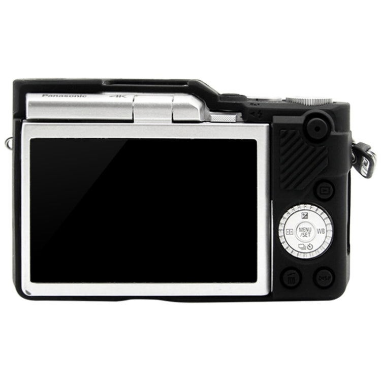 PULUZ Soft Silicone Protective Case for Panasonic Lumix GF10(Black) - Protective Case by PULUZ | Online Shopping South Africa | PMC TechLife | Buy Now Pay Later Mobicred
