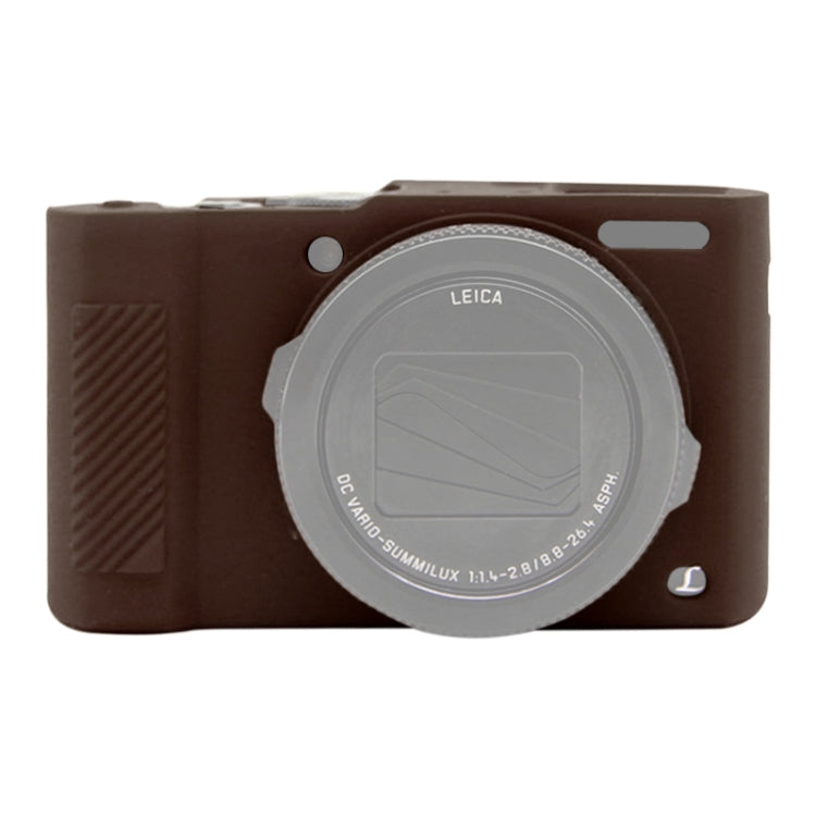 PULUZ Soft Silicone Protective Case for Panasonic Lumix  LX10(Coffee) - free shipping - PMC TechLife - Order now!