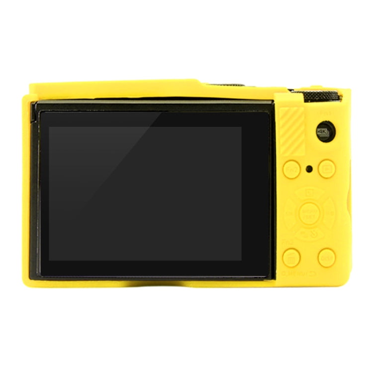PULUZ Soft Silicone Protective Case for Panasonic Lumix  LX10(Yellow) - Protective Case by PULUZ | Online Shopping South Africa | PMC TechLife | Buy Now Pay Later Mobicred