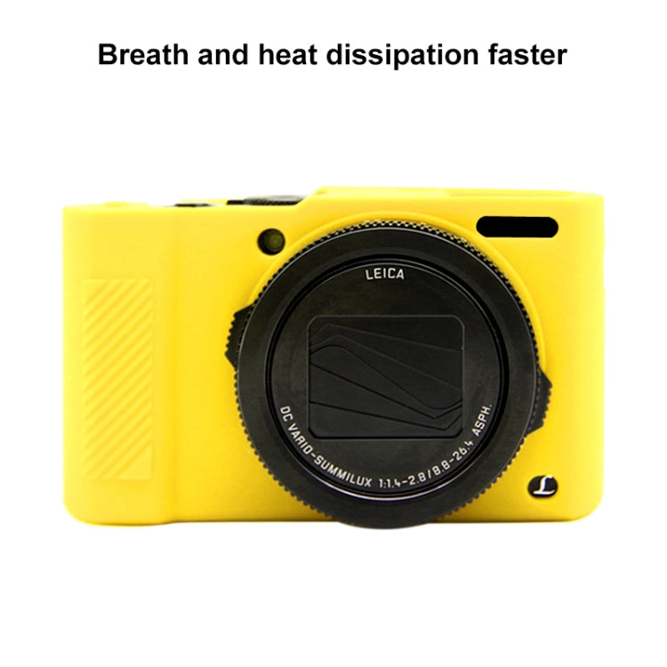 PULUZ Soft Silicone Protective Case for Panasonic Lumix  LX10(Yellow) - Protective Case by PULUZ | Online Shopping South Africa | PMC TechLife | Buy Now Pay Later Mobicred