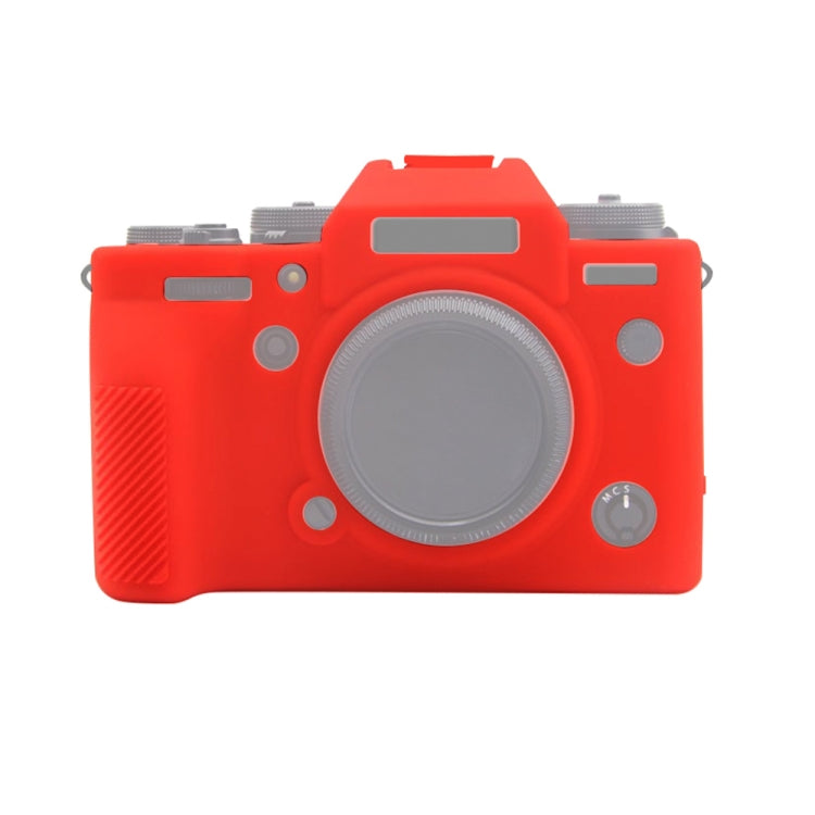 PULUZ Soft Silicone Protective Case for Fujifilm X-T4(Red) - Protective Case by PULUZ | Online Shopping South Africa | PMC Jewellery | Buy Now Pay Later Mobicred