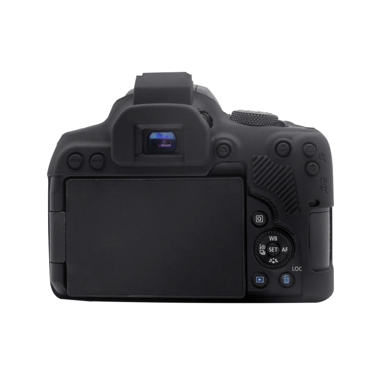 PULUZ Soft Silicone Protective Case for Canon EOS 850D(Black) - Protective Case by PULUZ | Online Shopping South Africa | PMC TechLife | Buy Now Pay Later Mobicred