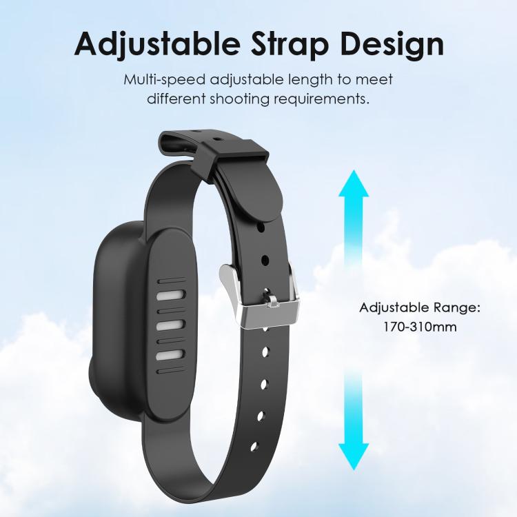 For Insta360 GO 3 / GO 3S PULUZ Camera Silicone Case Wristband Bicycle Strap Extension Mount (Black) - free shipping - PMC TechLife - Order now!
