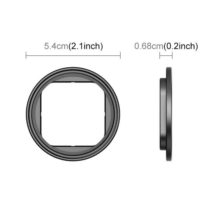 For Insta360 Ace Pro 2 PULUZ Filter Holder Metal Protective Filter Frame (Black) - free shipping - PMC TechLife - Order now!