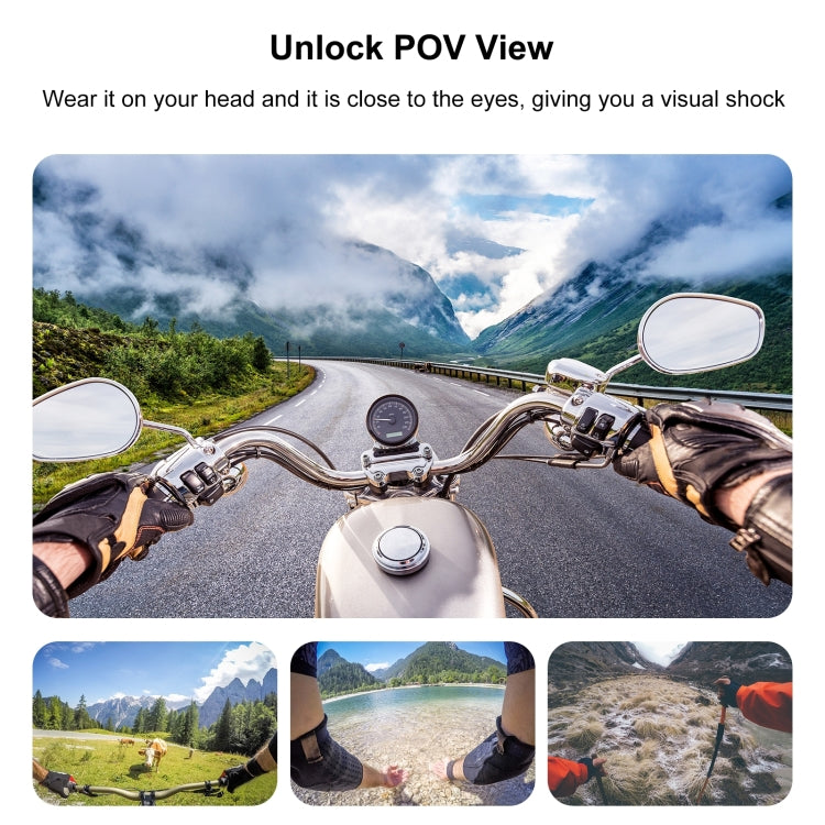For Insta360 GO 3 / GO 3S PULUZ Magnetic POV Holder Head Mount (Black) - free shipping - PMC TechLife - Order now!
