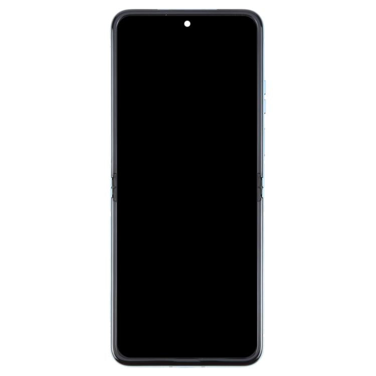 For Motorola Razr 40 Ultra XT2321-3 XT2321-1 XT2321-2 Original LCD Screen Digitizer Full Assembly with Frame (Blue) - free shipping - PMC TechLife - Order now!